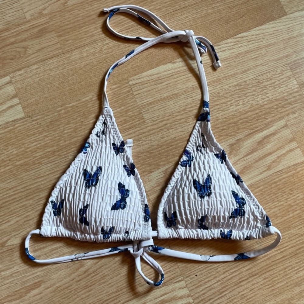 Butterfly Bikini Top, Size Medium